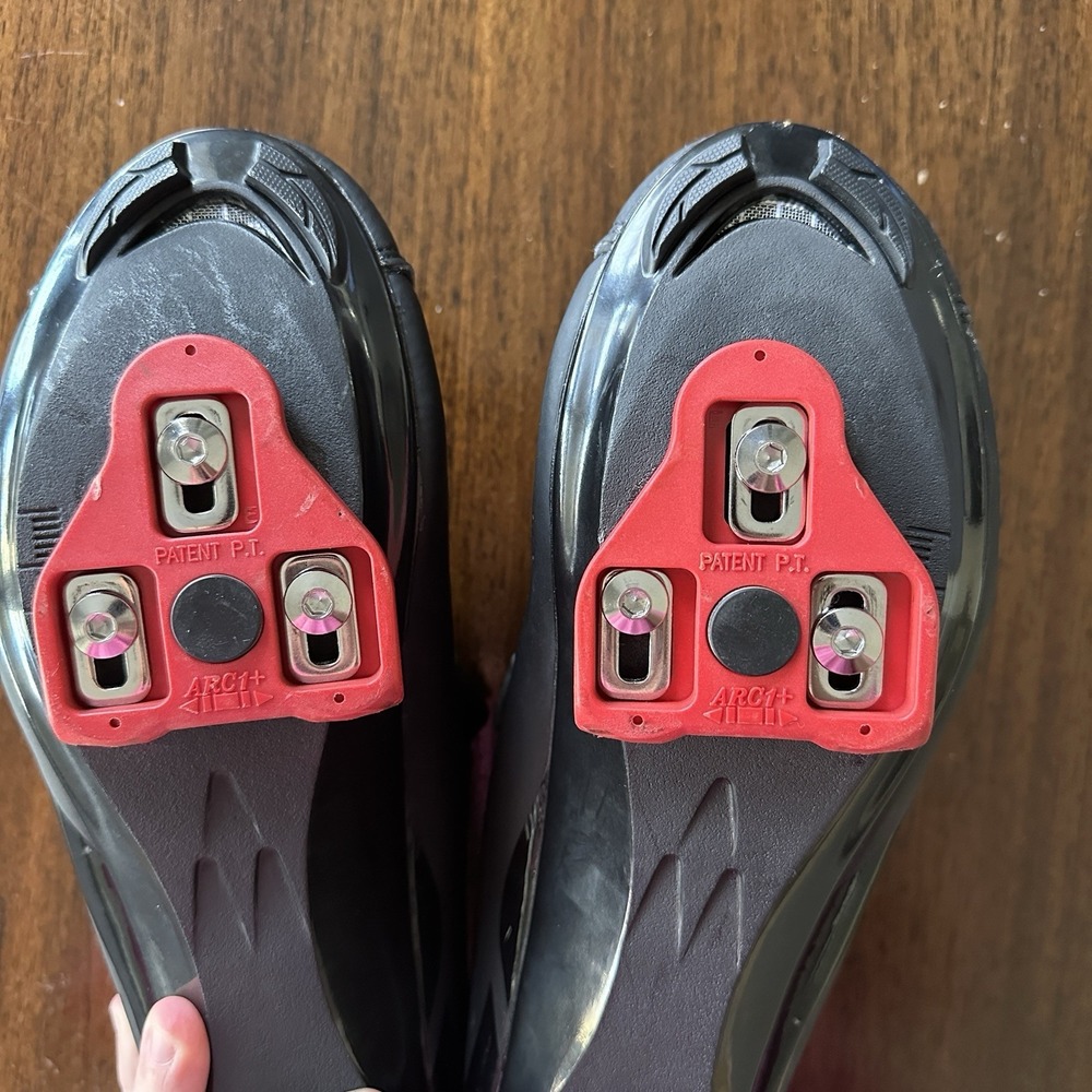 Tommaso Road Cycling Shoes – Size 40 – Black/Blue – 3 Strap Closure - Picture 7 of 8
